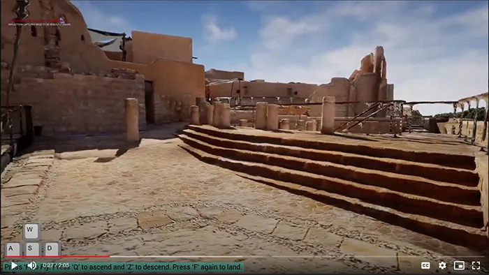 Cultural Heritage Virtual Reality Walkthrough
